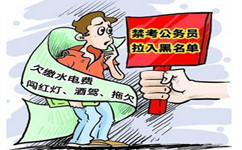 參加公務(wù)員考試政審不通過(guò)都是失信黑名單惹的禍